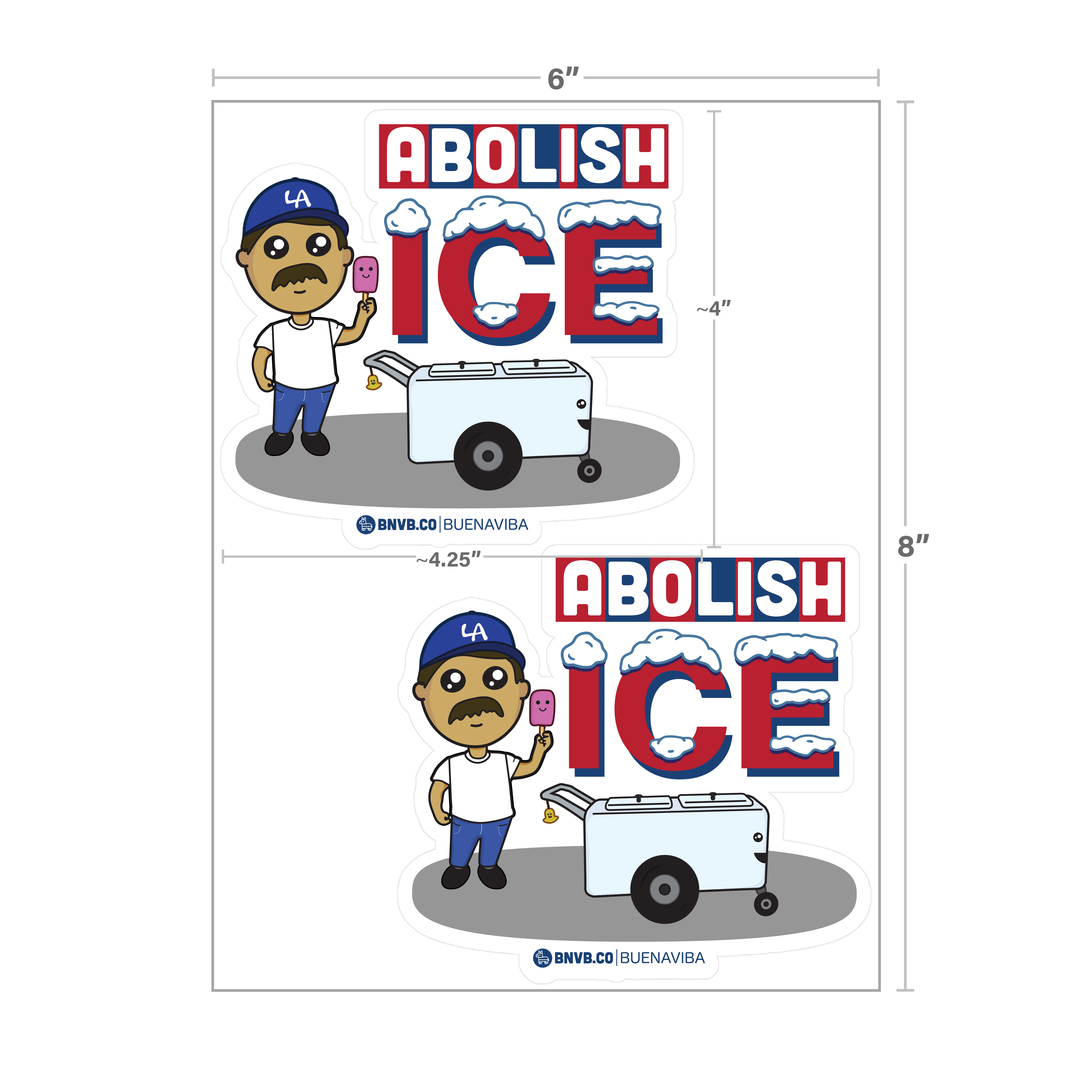 Abolish ICE Stickers