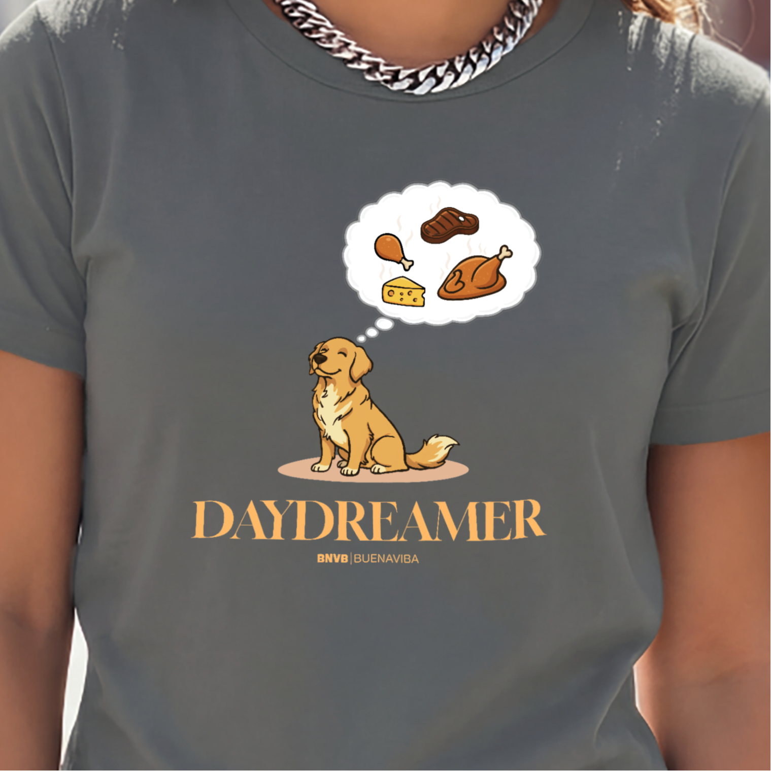 Daydreamer Golden Retriever Tee