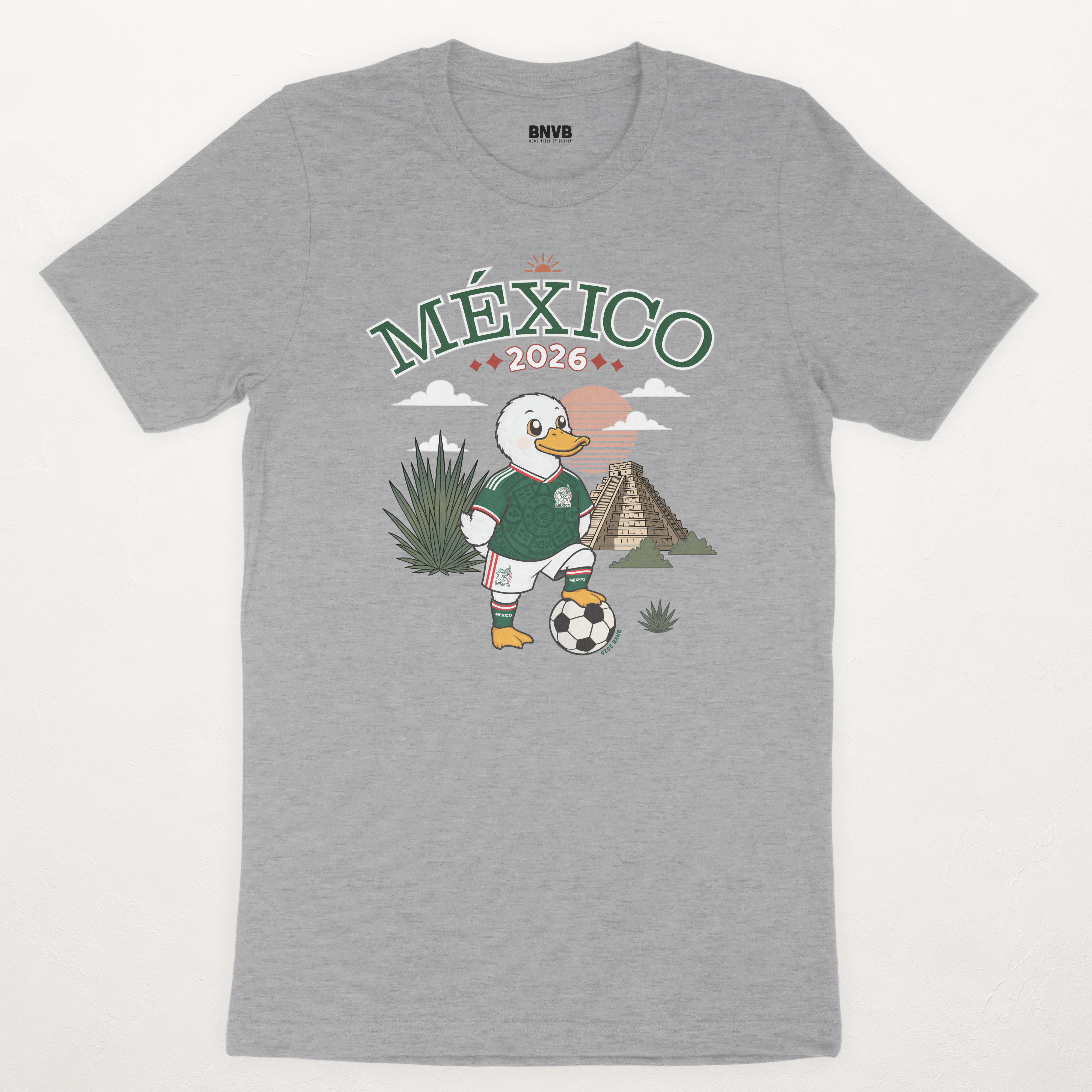 México 2026 Pato Futbolero Tee