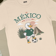 México 2026 Pato Futbolero Tee