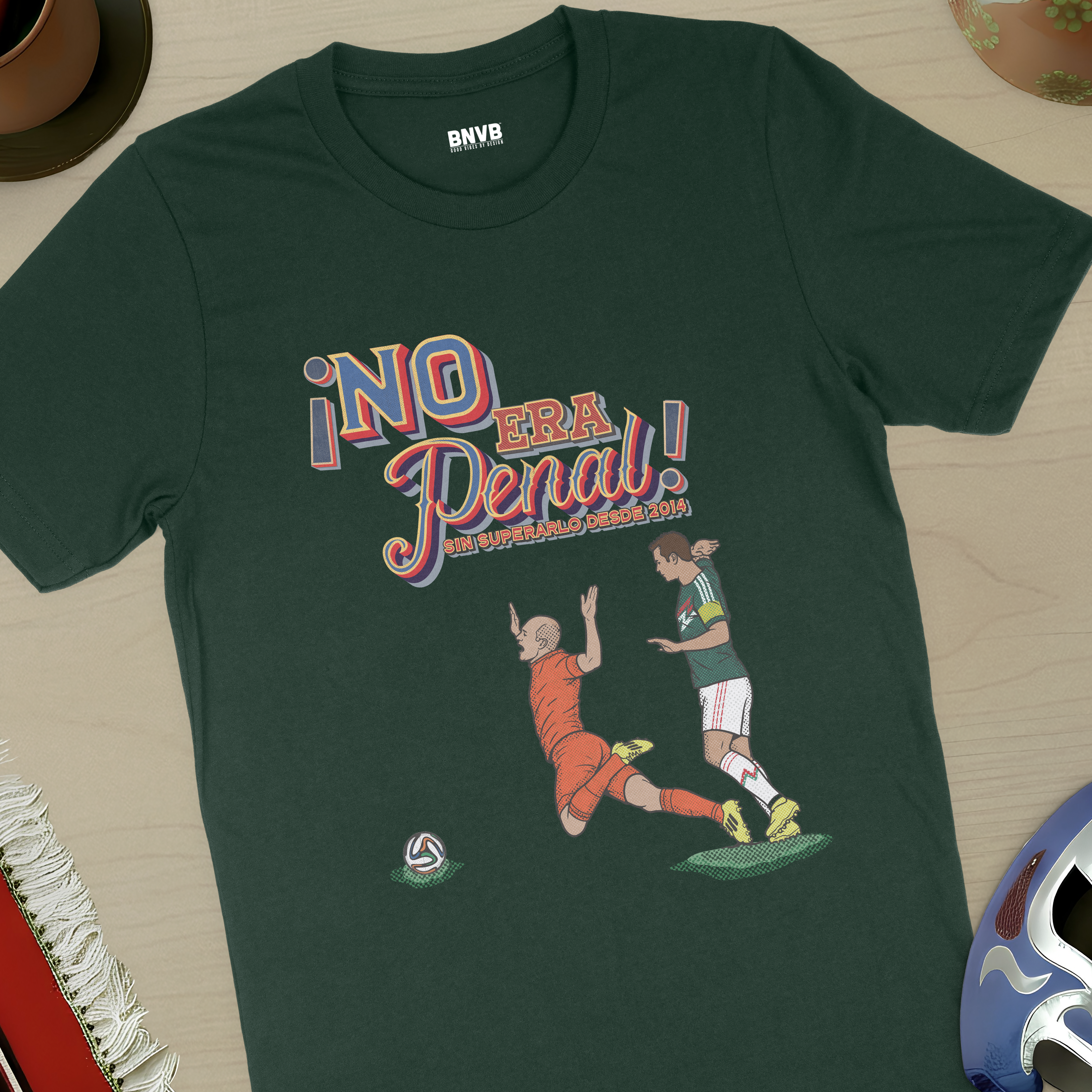 No Era Penal Mexico Soccer Tee