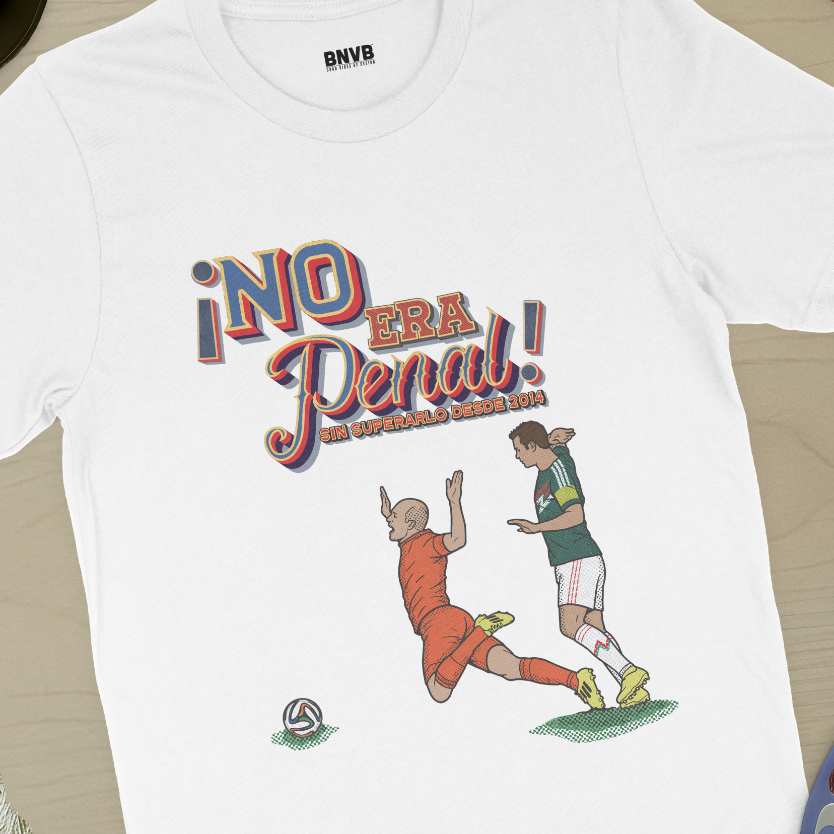 No Era Penal Mexico Soccer Tee