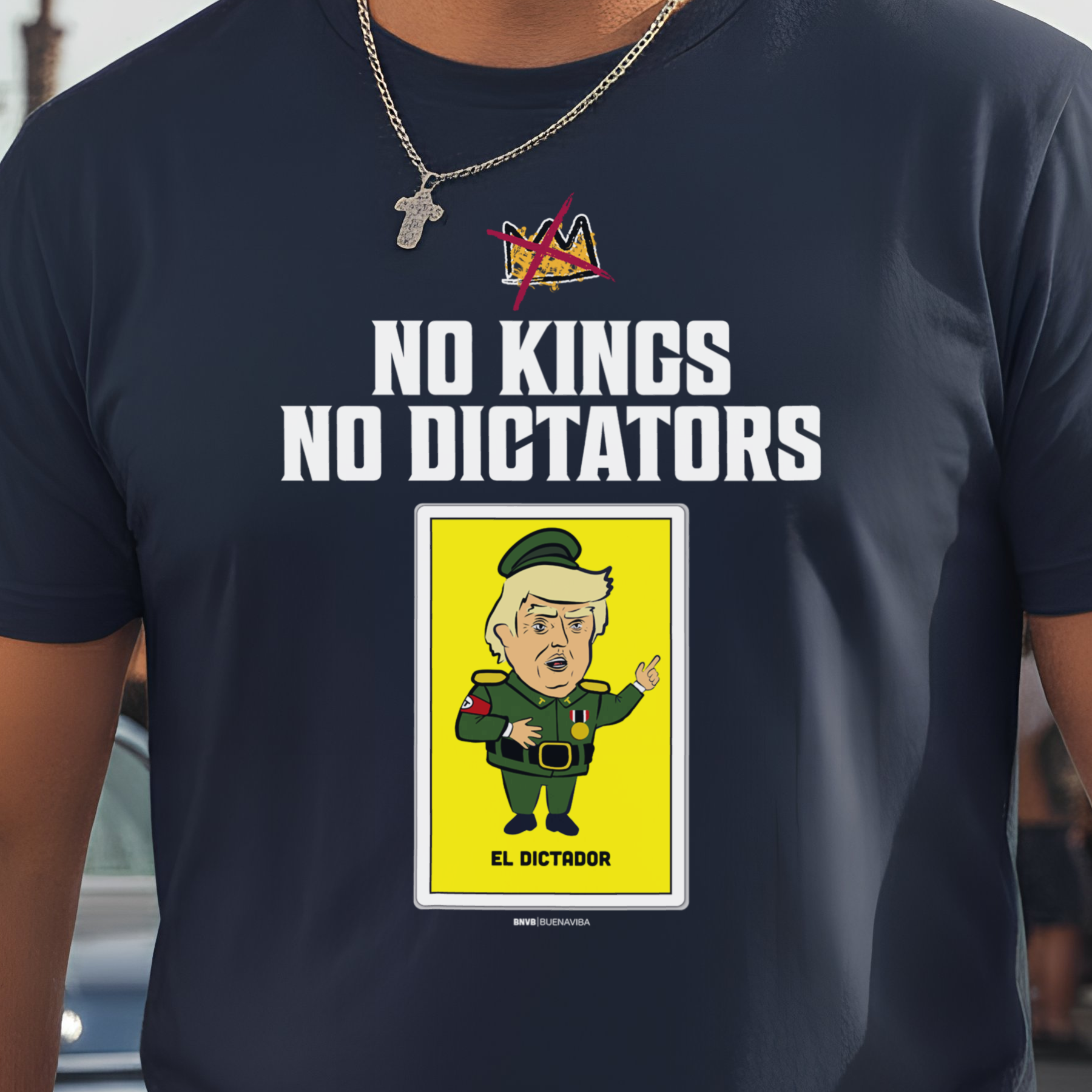 No Kings No Dictators Lotería Tee