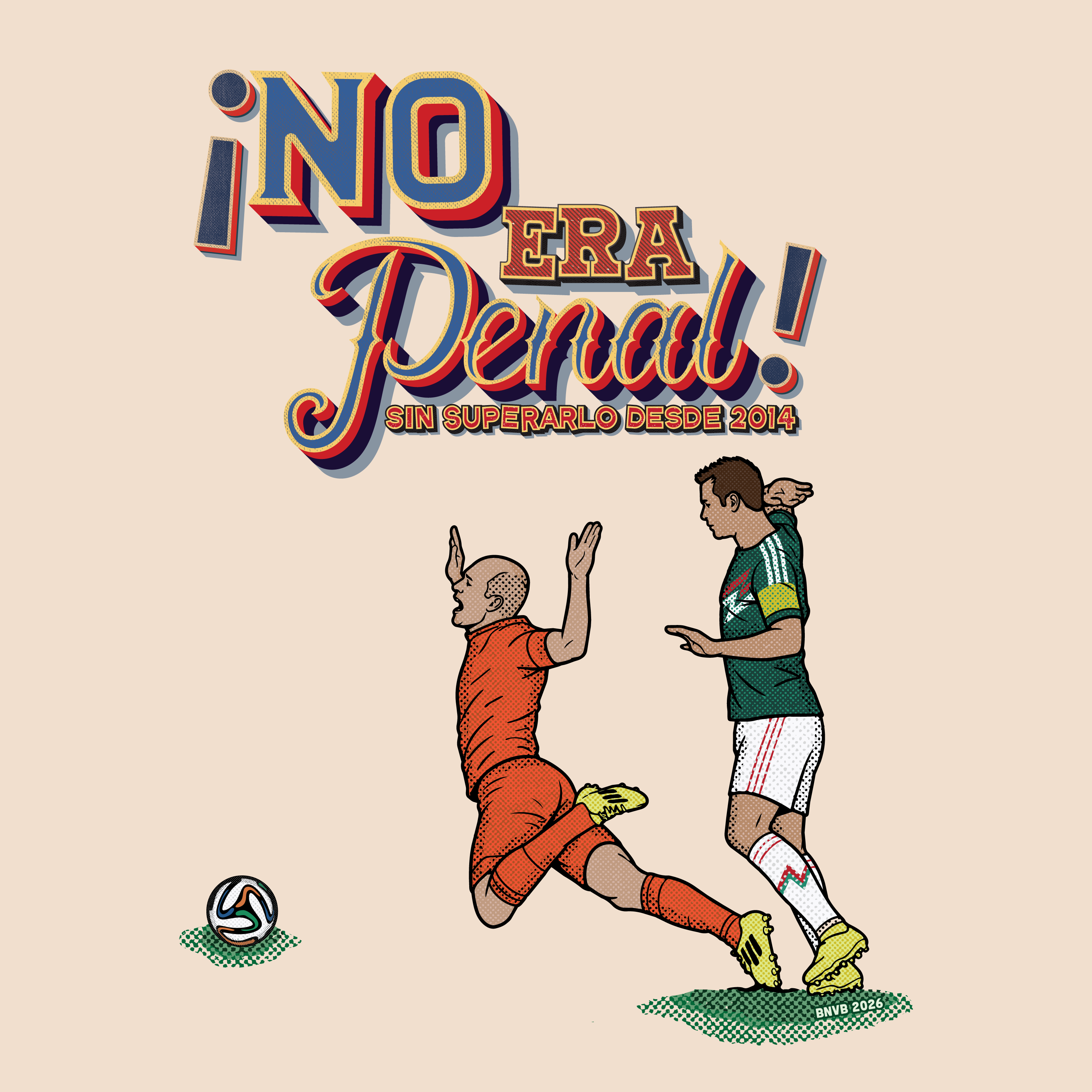 No Era Penal Mexico Soccer Tee