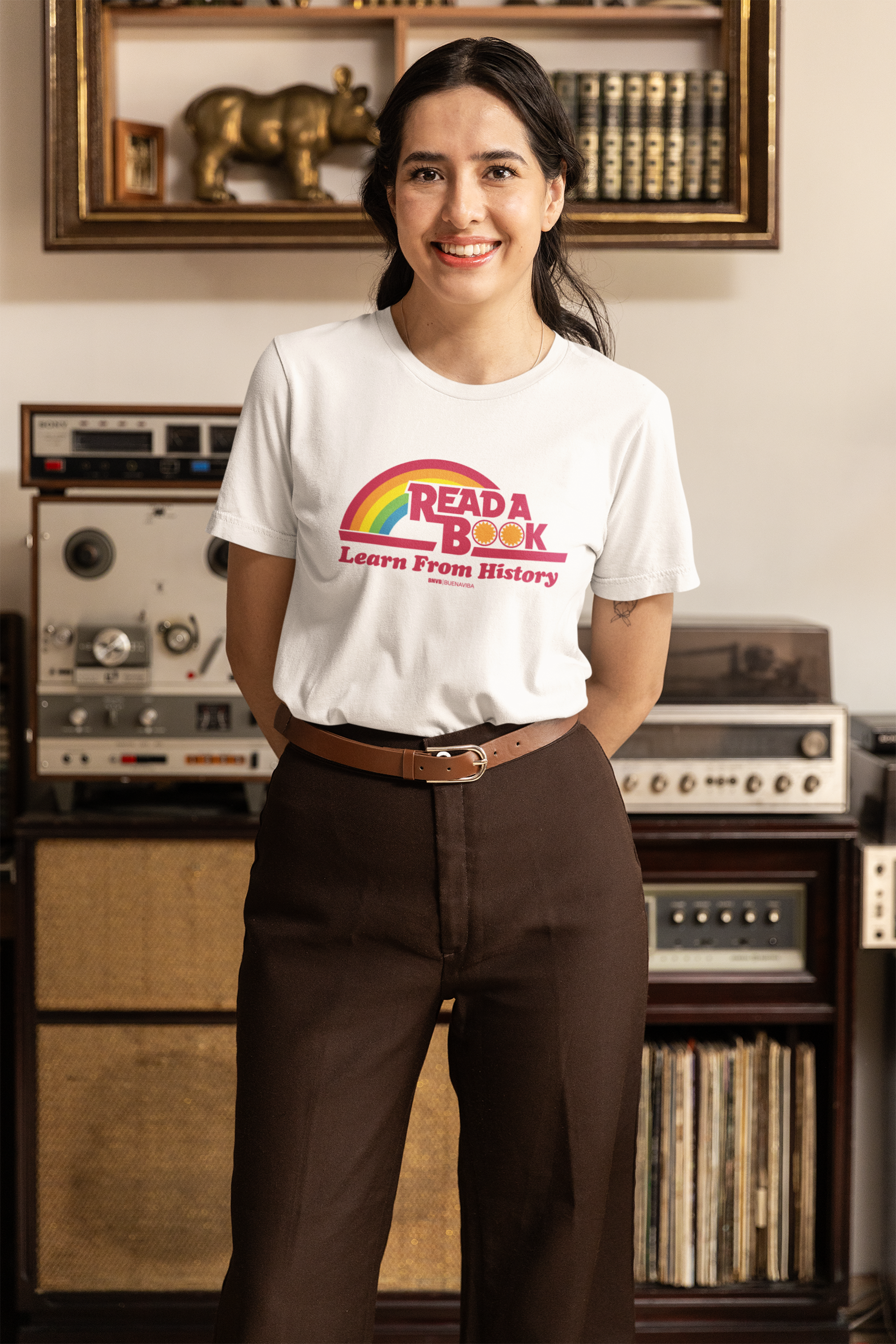 Read a Book – Learn From History Tee