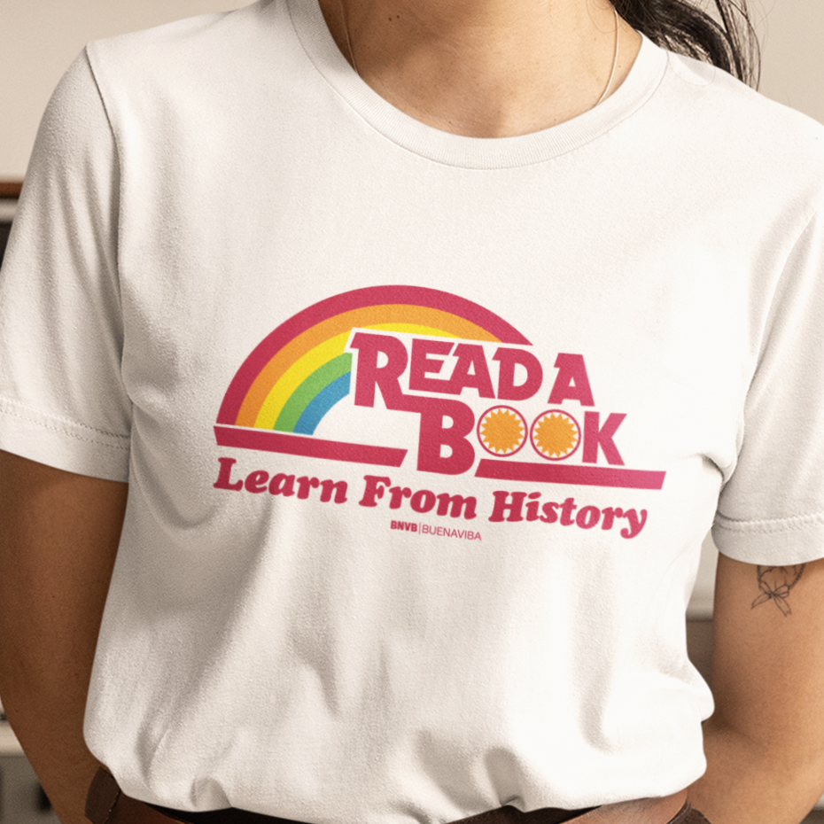 Read a Book – Learn From History Tee
