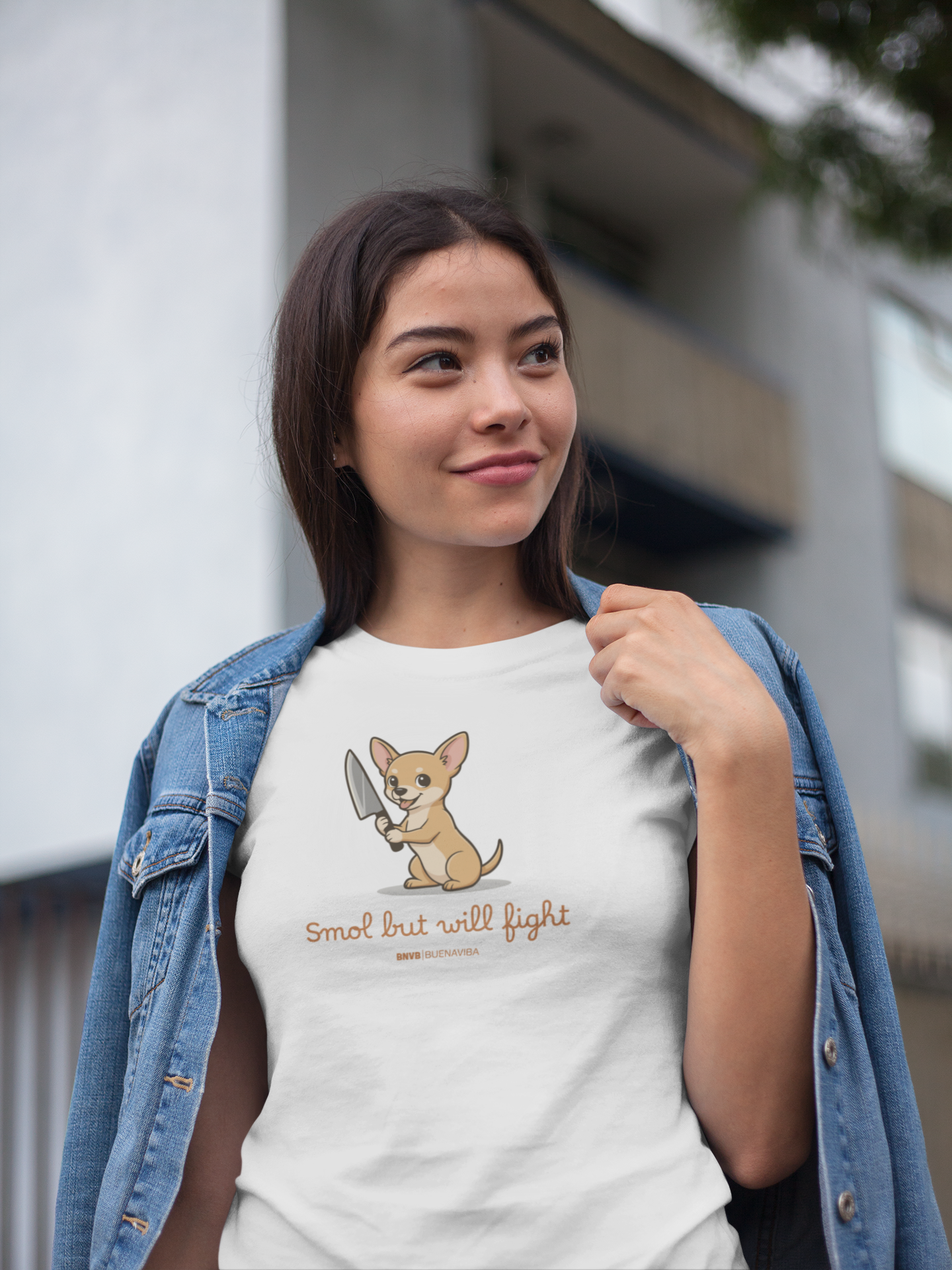 Smol But Will Fight Tee
