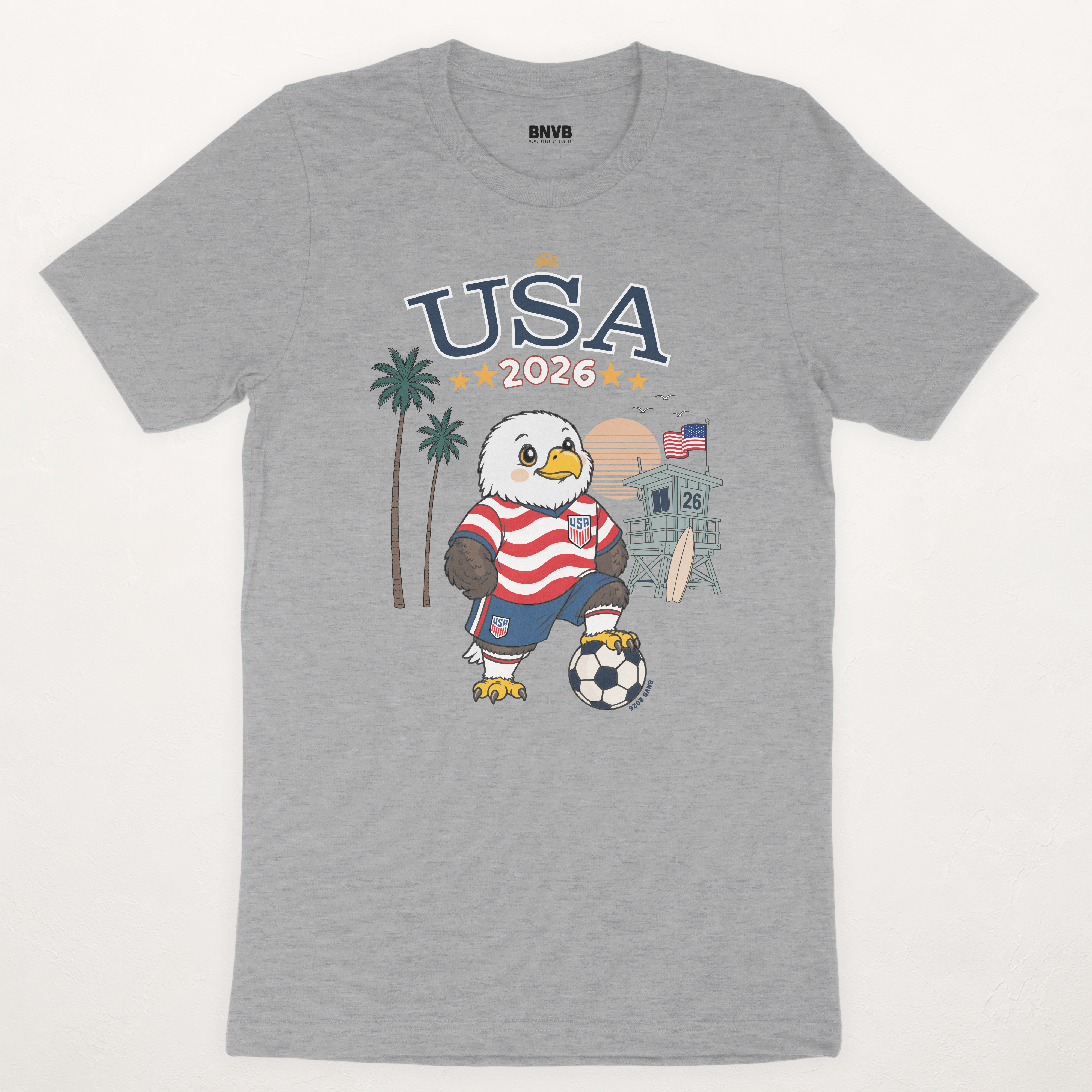 USA 2026 West Coast Soccer Eagle Tee