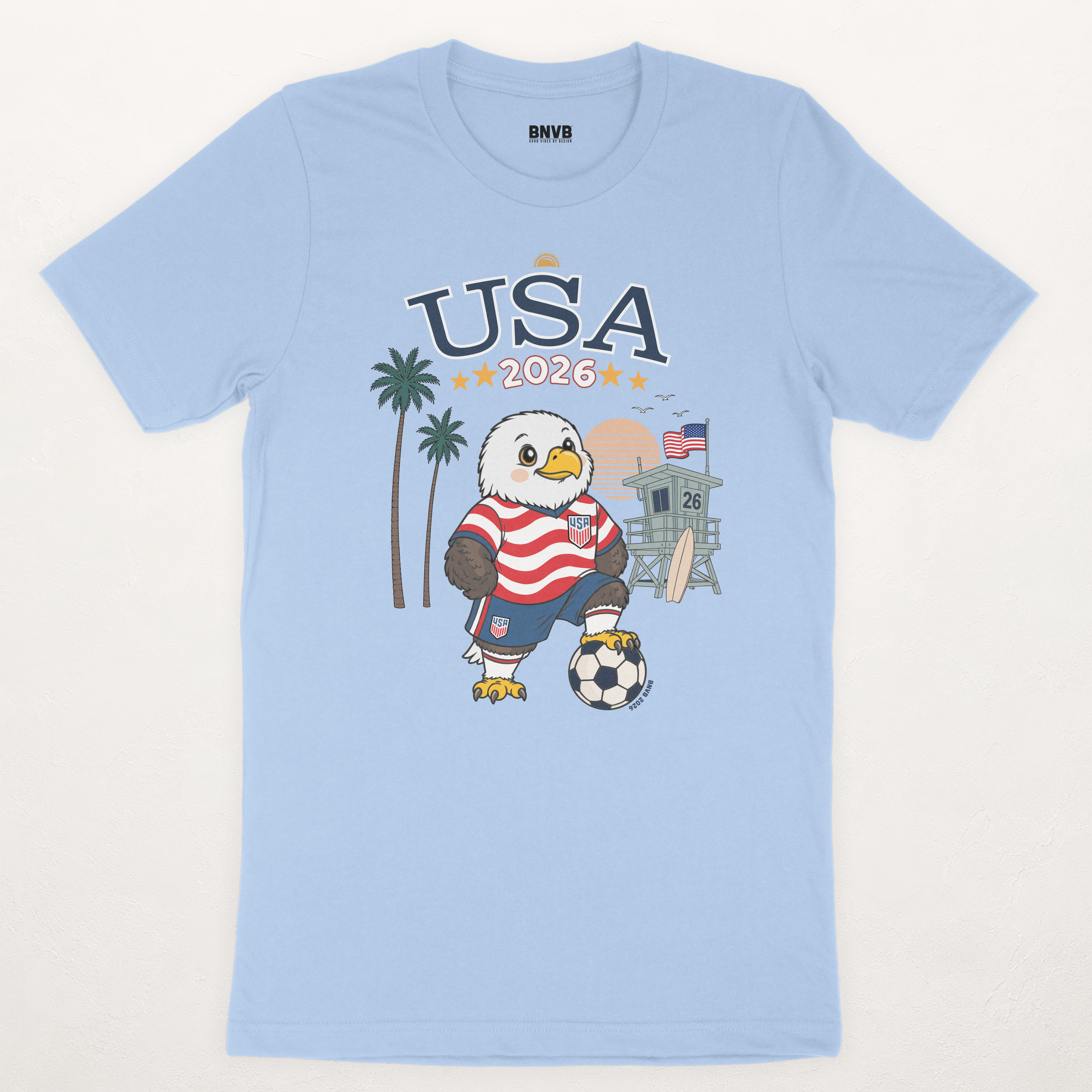 USA 2026 West Coast Soccer Eagle Tee
