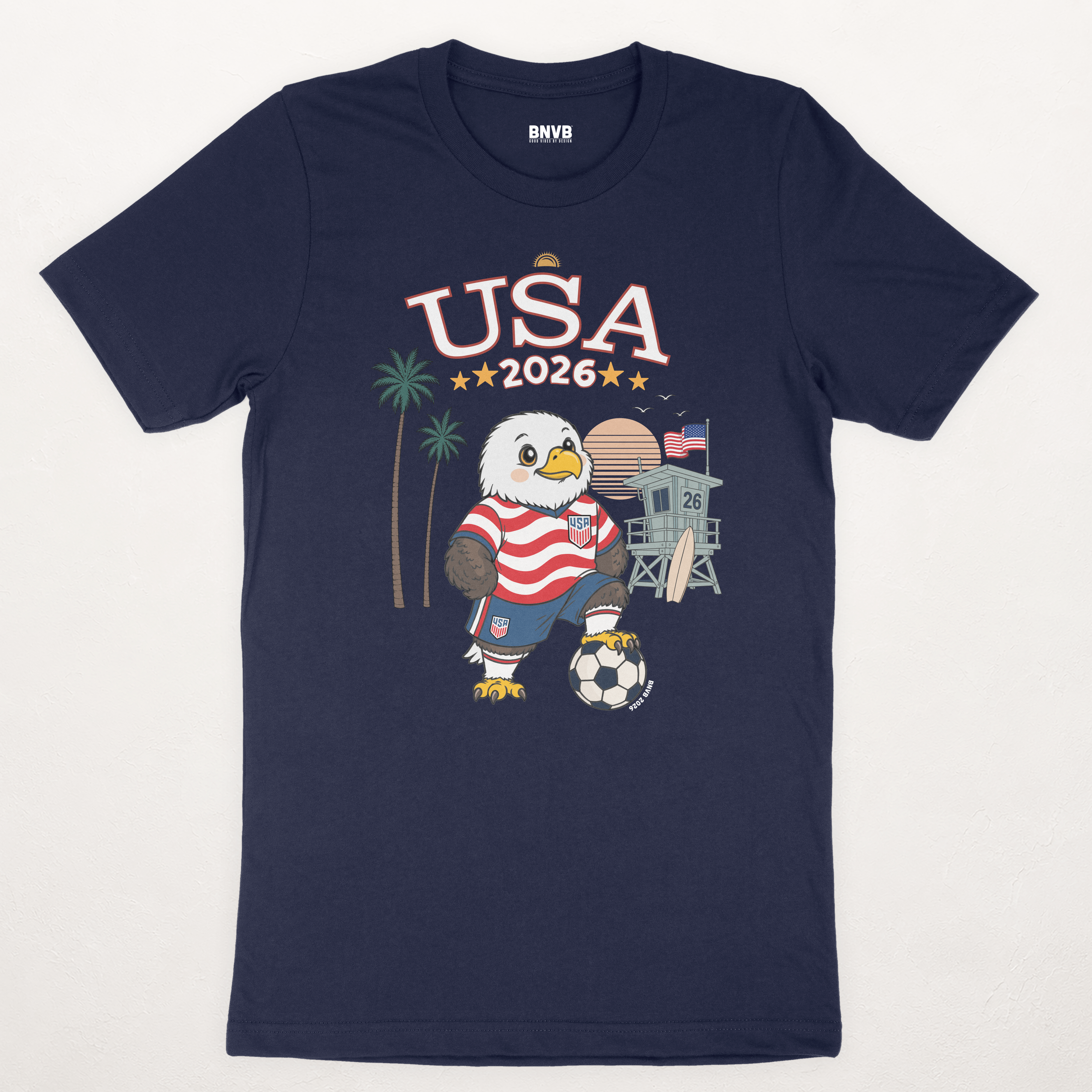 USA 2026 West Coast Soccer Eagle Tee