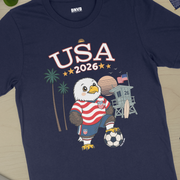USA 2026 West Coast Soccer Eagle Tee