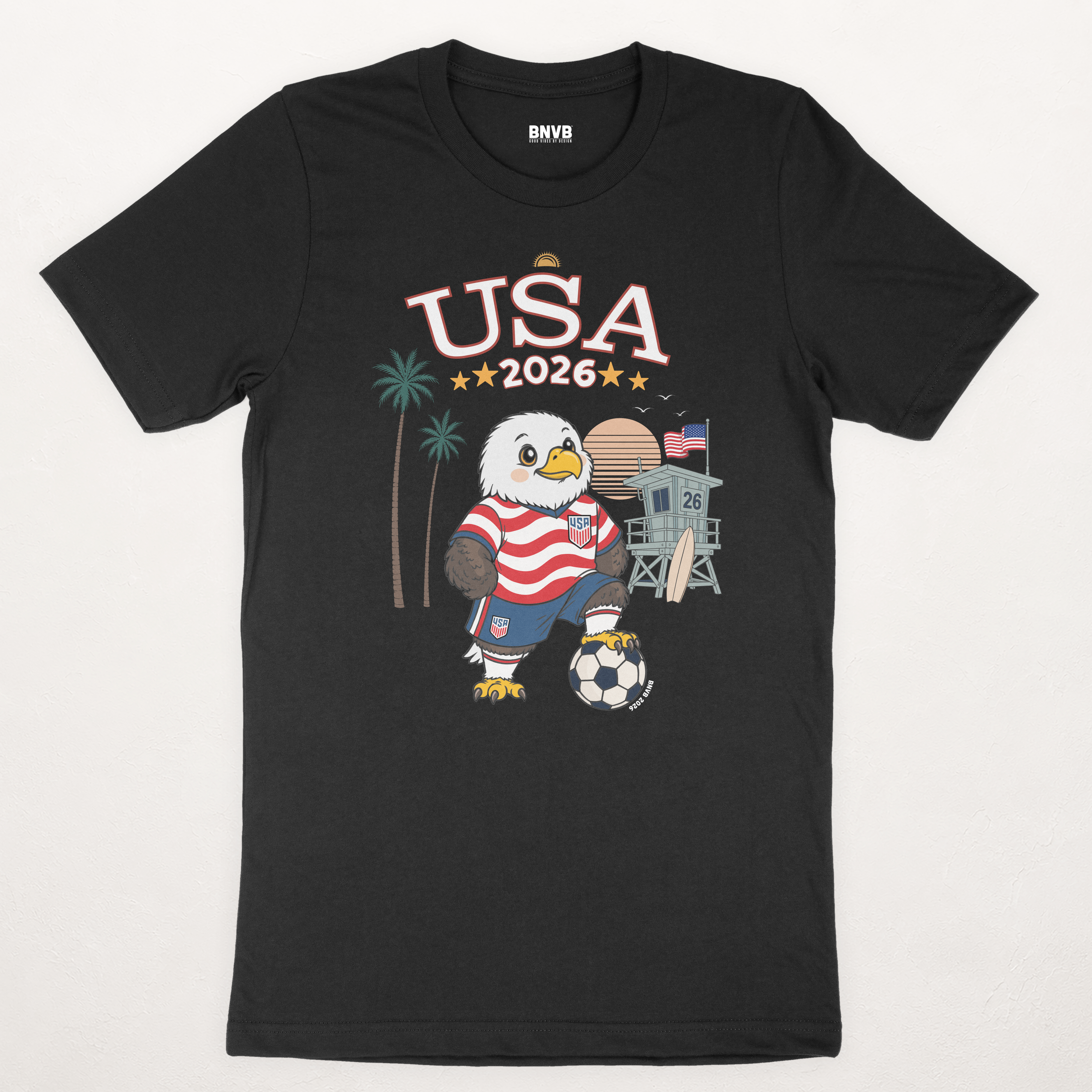 USA 2026 West Coast Soccer Eagle Tee