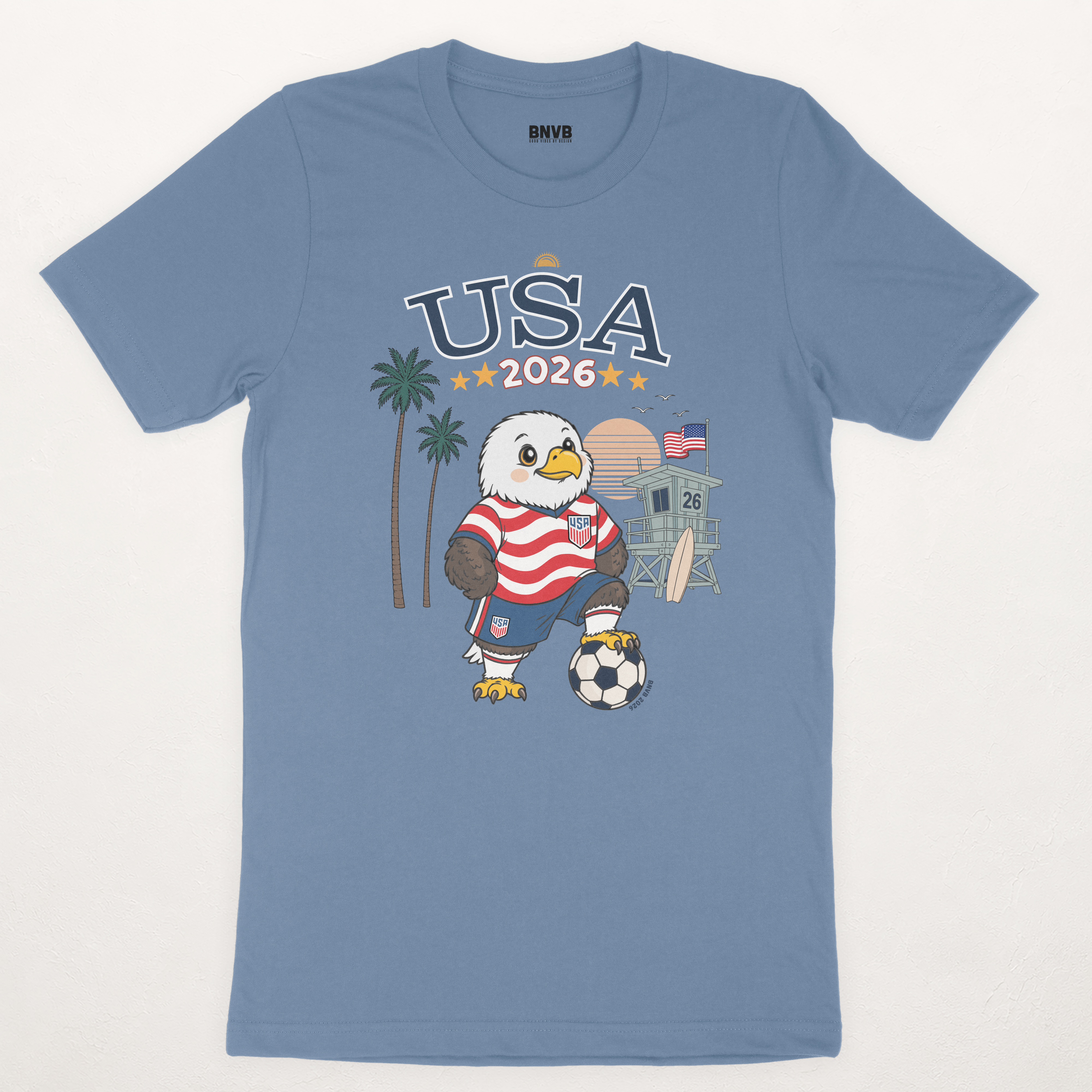 USA 2026 West Coast Soccer Eagle Tee